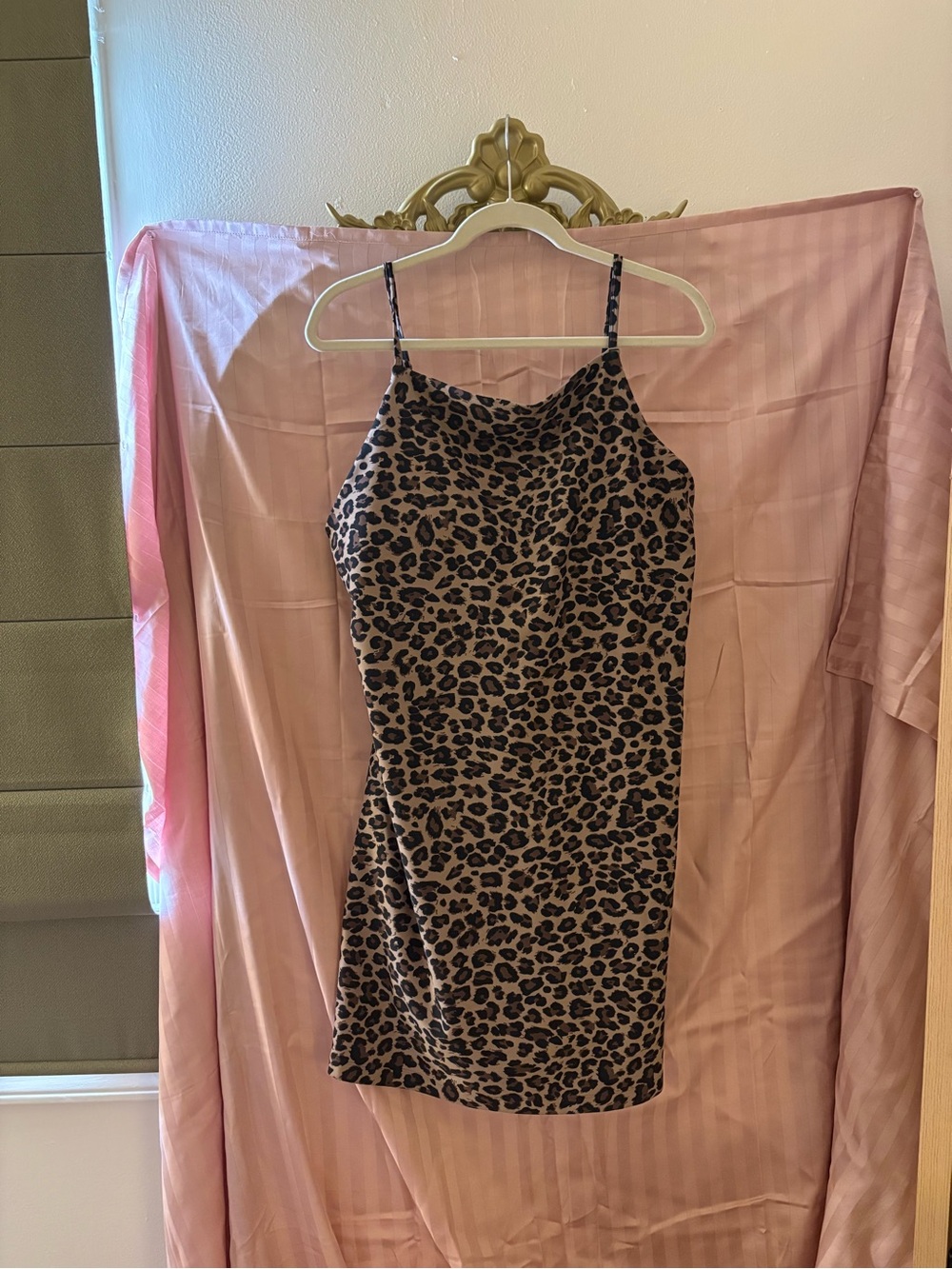 YPB (by Abercrombie & Fitch) leopard print athletic dress size XXL